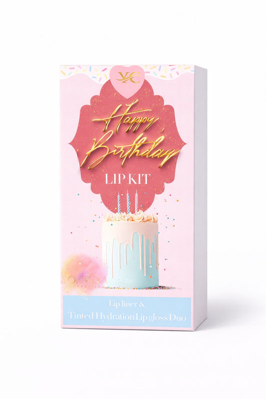 Lip Kit Birthday Limited Edition Yokasta cosmetics