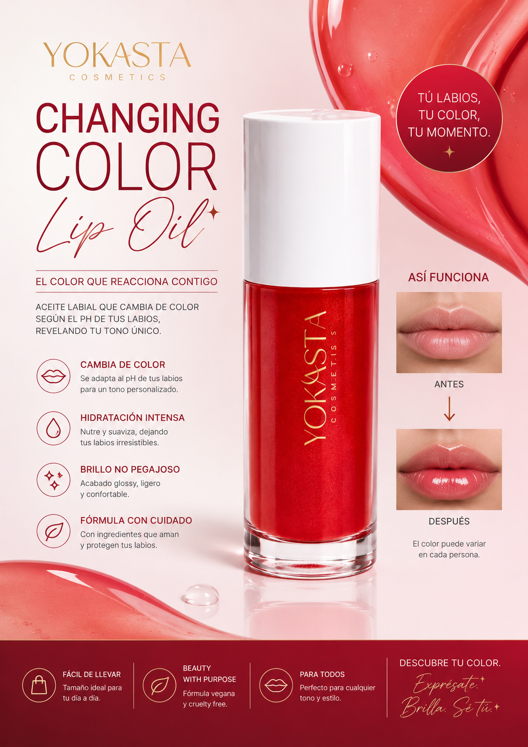 Color Changing Lip Oil