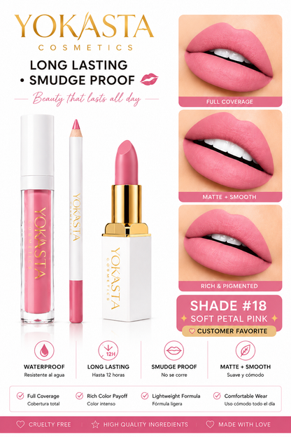 Lip Kit Birthday Limited Edition Yokasta cosmetics